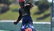 Fabio Quartararo a remporté dimanche le Grand Prix de Portimao au Portugal.