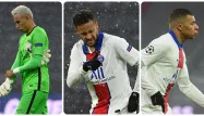 Navas Neymar Mbappé PSG Photos @AFP