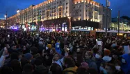 Moscou Manifestation pro Navalny