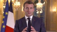 Emmanuel Macron s'est exprimé sur la chaîne américaine CBS.