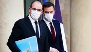 Olivier Véran, ministre de la santé, ouvre la voie à une réouverture "territoire par territoire" pour la mi-mai, face au plateau que connait l'épidémie.