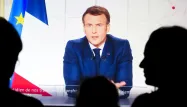 Emmanuel Macron s'est à nouveau exprimé devant les Français, mercredi soir.
