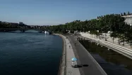 Lyon berges du Rhône