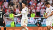Alvaro Morata a marqué un but crucial pour l'Espagne face à la Croatie.