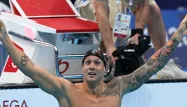 Caeleb Dressel 100 m nage libre natation JO de Tokyo @AFP