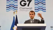 7Macron s'est exprimé au sujet de la Chine à l'issue du G7.