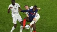 Le milieu français Paul Pogba s'est particulièrement illustré face aux Allemands mardi soir.