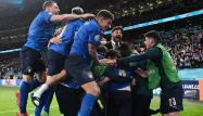L'Italie se qualifie pour la finale en battant l'Espagne aux tirs au but.