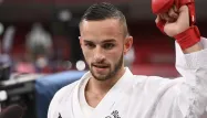 Karaté Da Costa champion olympique @Alexander NEMENOV / AFP