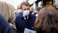 Emmanuel Macron à Vierzon