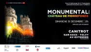 Le Monumental Tour illumine le château de Pierrefonds