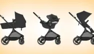Cybex Pack Poussette Trio EOS Black Moon
