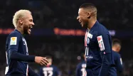 Neymar et Kylian Mbappé