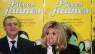 Brigitte Macron pour l'opération Pièce jaune
