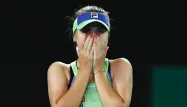 Sofia Kenin a remporté samedi son premier titre du Grand Chelem.
