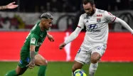 Lyon s'est imposé contre Saint-Etienne.