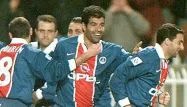 Rai, sous le regard d'Alain Roche, a été l'un des grands artisans du beau parcours européen du PSG dans les années 1990