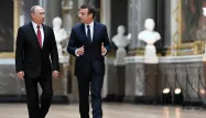 Vladimir Poutine, Emmanuel Macron