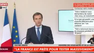 Dépistage du coronavirus : "La France est prête pour tester massivement", assure Olivier Véran