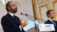 Edouard Philippe présente la phase deux du déconfinement jeudi après-midi.