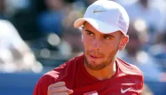 Borna Coric a annoncé lundi avoir été testé positif au coronavirus (photo d'illustration).