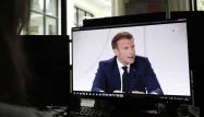 Emmanuel Macron s'est exprimé à l'occasion de la fête nationale, mardi.