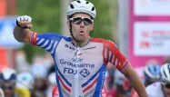 Arnaud Démare lors du tour de Wallonie, le 17 août 2020
