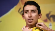 Vainqueur du Tour l'an passé, Egan Bernal a abandonné samedi le Dauphiné en raison de douleurs au dos.