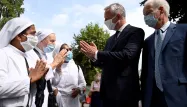 Bruno Le Maire s'est rendu à Lourdes samedi.