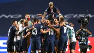 Quelques échauffourées ont eu lieu en marge des célébrations de la victoire du PSG en demi-finale de la Champion's League.