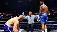 Tony Yoka Johan Duhaupas boxe poids lourds FRANCK FIFE / AFP