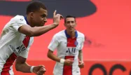 Kylian Mbappé vient d'inscrire son but sur pénalty contre Nice, dimanche, lors de 4ème journée de Ligue 1
