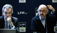 Jaume Roures, à droite, le patron de Mediapro.