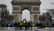 Une manifestation de gilets jaunes en décembre 2018 à Paris.