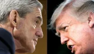 Robert Mueller (à gauche) et Donald Trump (à droite).