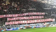 Les virages de supporters de l'OM ont exprimé leur colère.