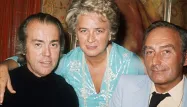 Pierre Barillet (à droite) est indissociable de son complice Jean-Pierre Grédy (à gauche). Ici avec Jacqueline Maillan, en 1971.