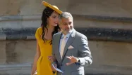 George Clooney était présent avec sa compagne Amal au mariage de Meghan Markle et du Prince Harry.