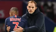 Kylian Mbappé Thomas Tuchel AFP
