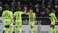 Angers s'est imposé contre Strasbourg.