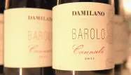 Des bouteilles de vin Barolo.
