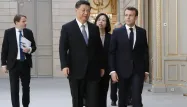 Emmanuel Macron et Xi Jinping 1280