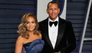 Jennifer Lopez Alex Rodriguez, Jean-Baptiste LACROIX / AFP