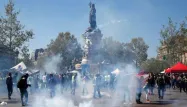 Paris, République, gilets jaunes, lacrymogène, ZAKARIA ABDELKAFI / AFP 1280