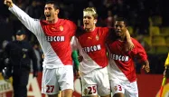 Jérôme Rothen (au centre) et Patrice Evra (à droite) ont évolué deux saisons ensemble sous les couleurs de Monaco.