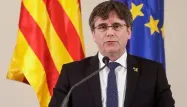 Carles Puigdemont avait été désigné tête de liste d'un parti séparatiste catalan pour les élections européennes de fin mai.