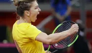Fed Cup : Halep bat Garcia, la Roumanie prend l'avantage (2-1) face aux Bleues
