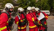 pompiers de Paris, incendie crédit ;: Benoît Moser / BSPP