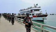 C'est la première fois depuis 1997 que l'armée bangladaise débarque sur cette île.