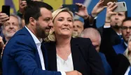 Matteo Salvini et Marine Le Pen 1280